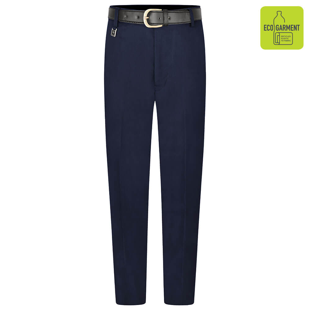 Navy Tailored Fit trousers