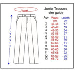 Navy Junior Boys School Trousers