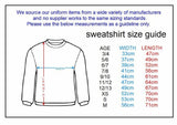 Official Orchard Primary School sweatshirt cardigan