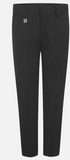 Elasticated Waist Black Unisex School Trousers