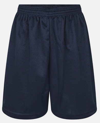 Plain navy PE Shorts