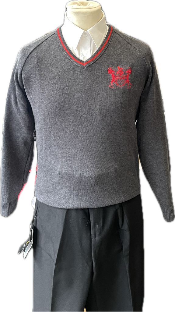 Skinners Academy Unisex V-Neck jumper