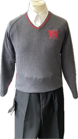 Skinners Academy Unisex V-Neck jumper