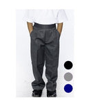 Black Junior Boys School Trousers