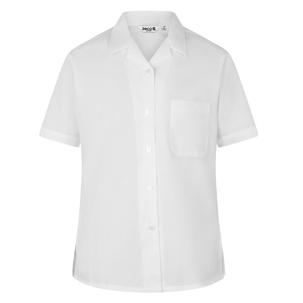 Haggerston Girls white blouses. Twin pack