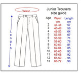 Grey Junior Boys School Trousers