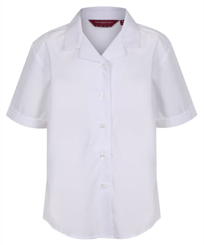 City Academy Girls white blouses- years 7,8 & 9  (twin pk)