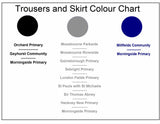 Black Junior Boys School Trousers