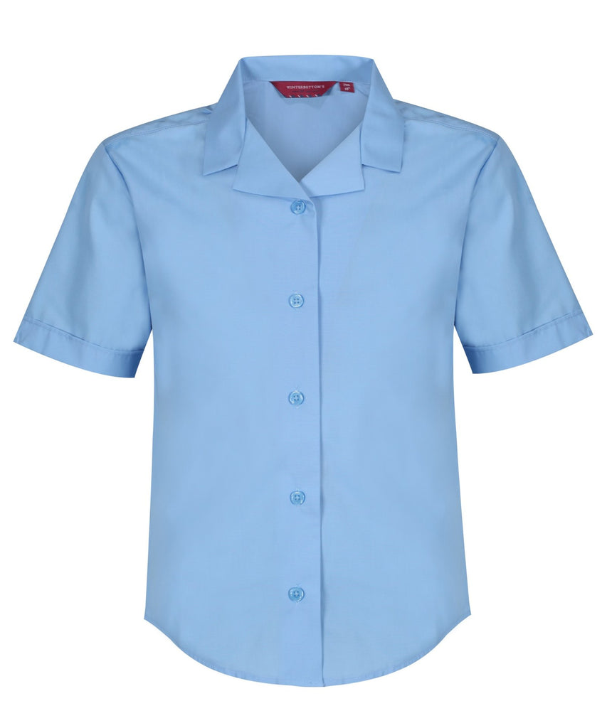 City Academy Girls blue blouses- years 10 & 11  (twin pk)