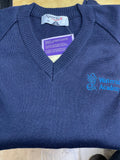 Waterside Academy V Neck Jumper.